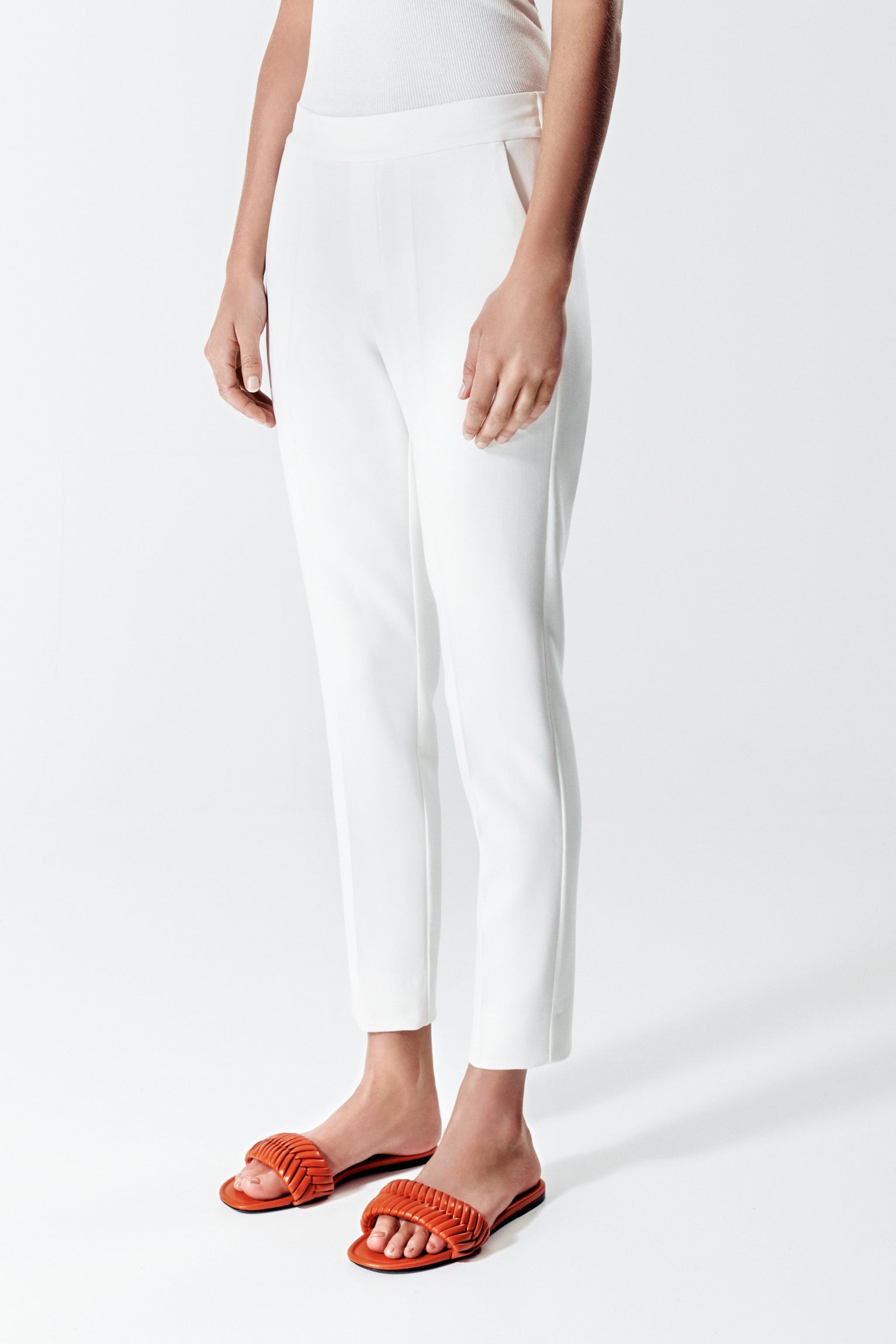 Ann OFF-WHITE Trousers
